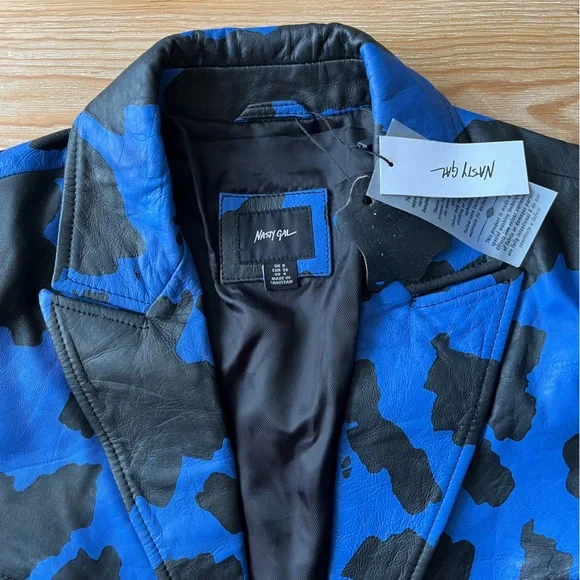 Nasty Gal premium real leather cow print set - Picture 5 of 8